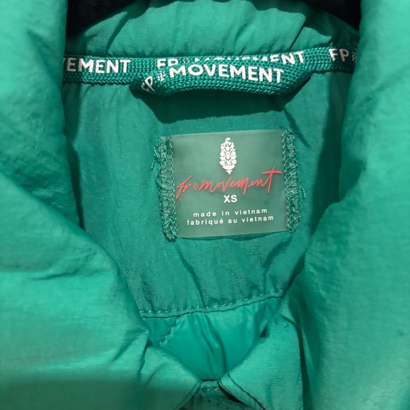 Free People Movement Women's Off The Bleachers Coaches Jacket in Lucky Charm - Picture 5 of 11